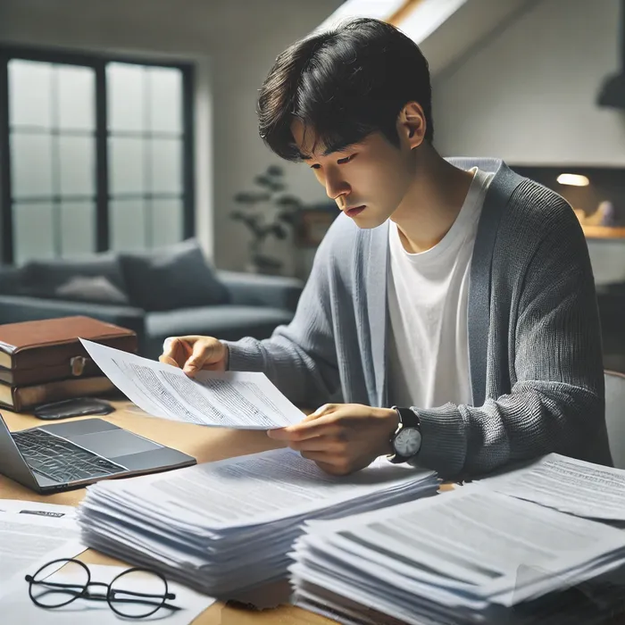 개인회생 소득 증빙 서류 준비